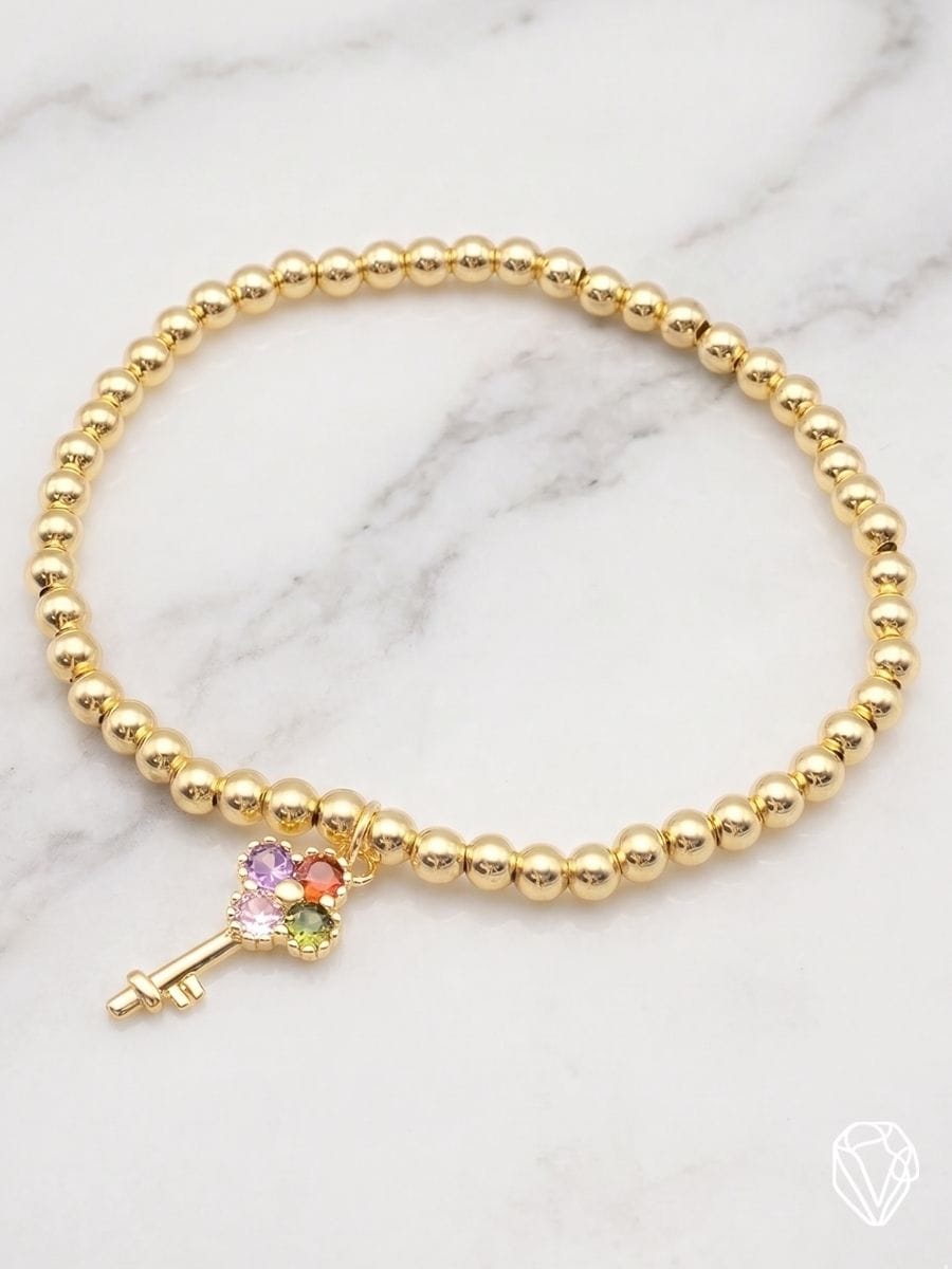 Pulsera Llave — Oro Laminado Americano | Varelis