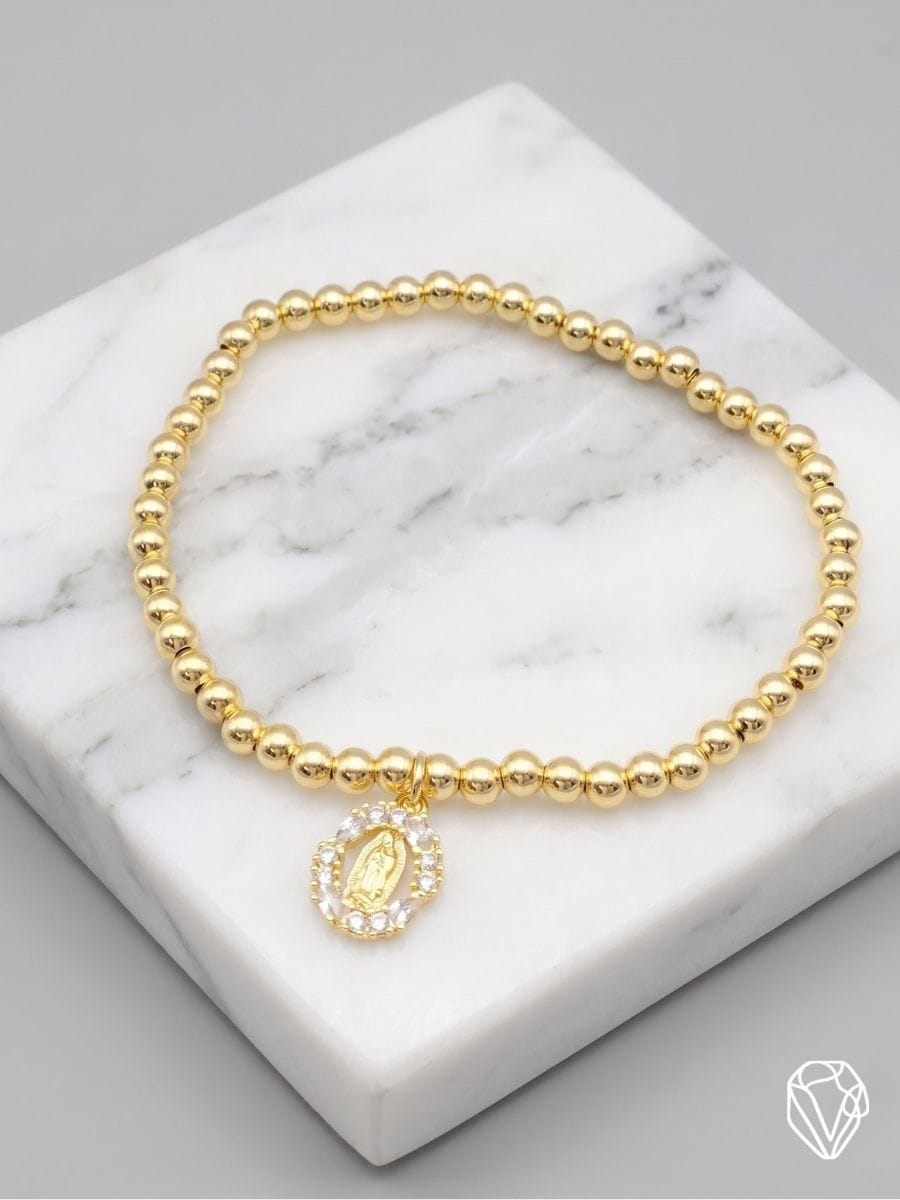 Pulsera Guadalupe — Oro Laminado Americano | Varelis