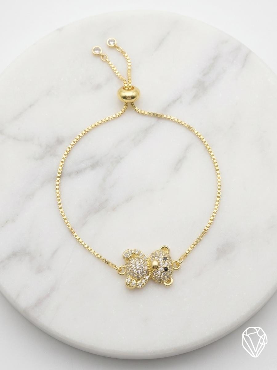 Pulsera Oso — Oro Laminado Americano | Varelis