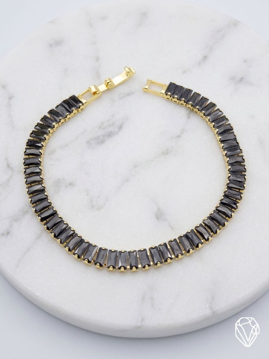 Pulsera Ónix — Oro Laminado Americano | Varelis