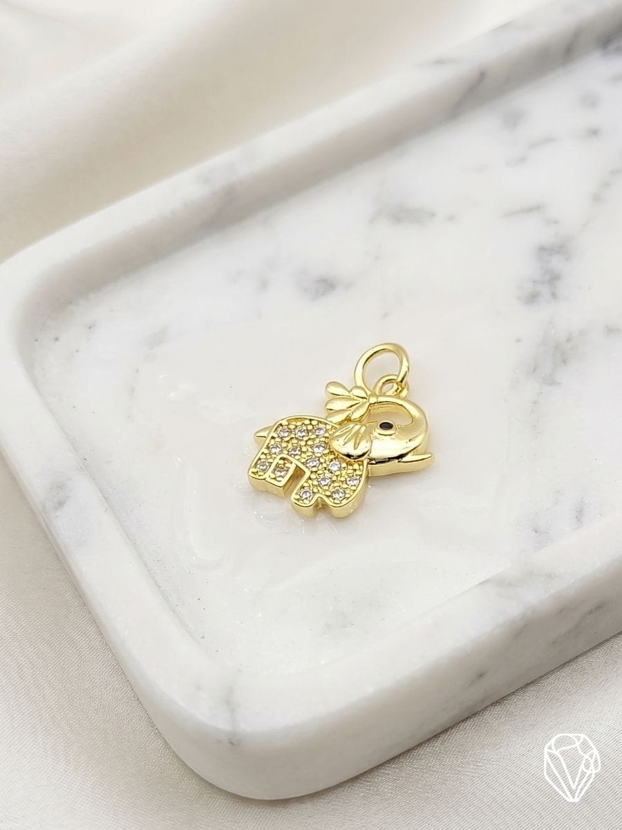 Dije Elefante — Oro Laminado Americano | Varelis