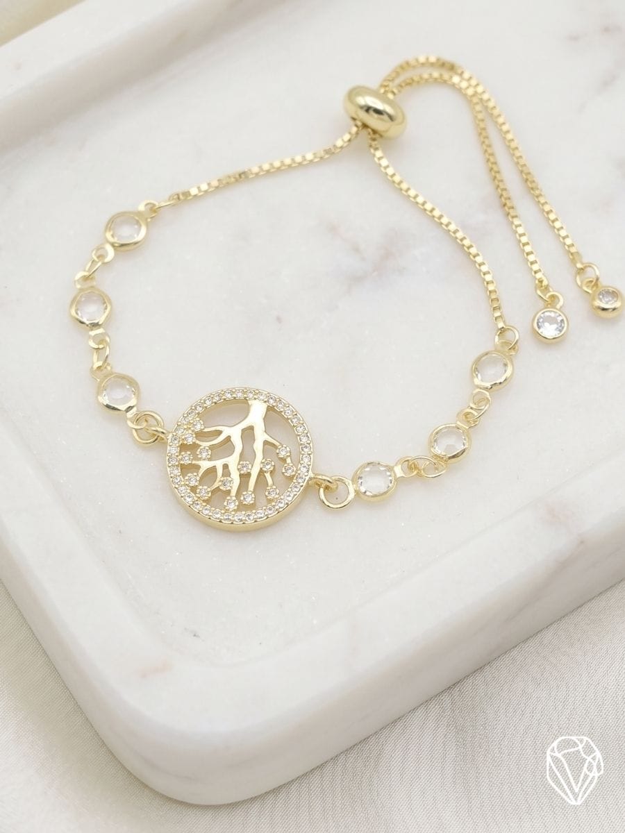 Pulsera Árbol de la Vida — Oro Laminado Americano | Varelis
