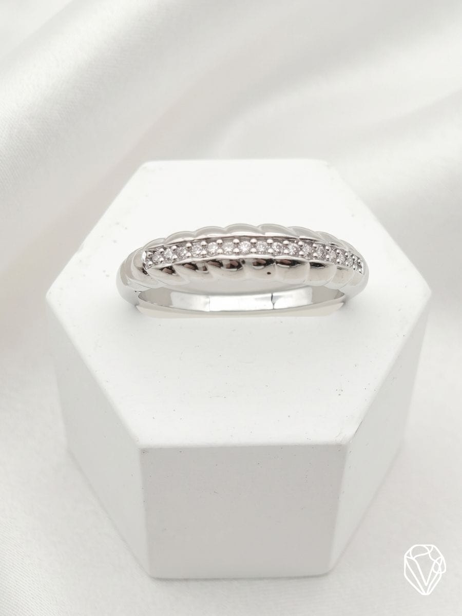 Anillo Onda — Oro Laminado Americano | Varelis