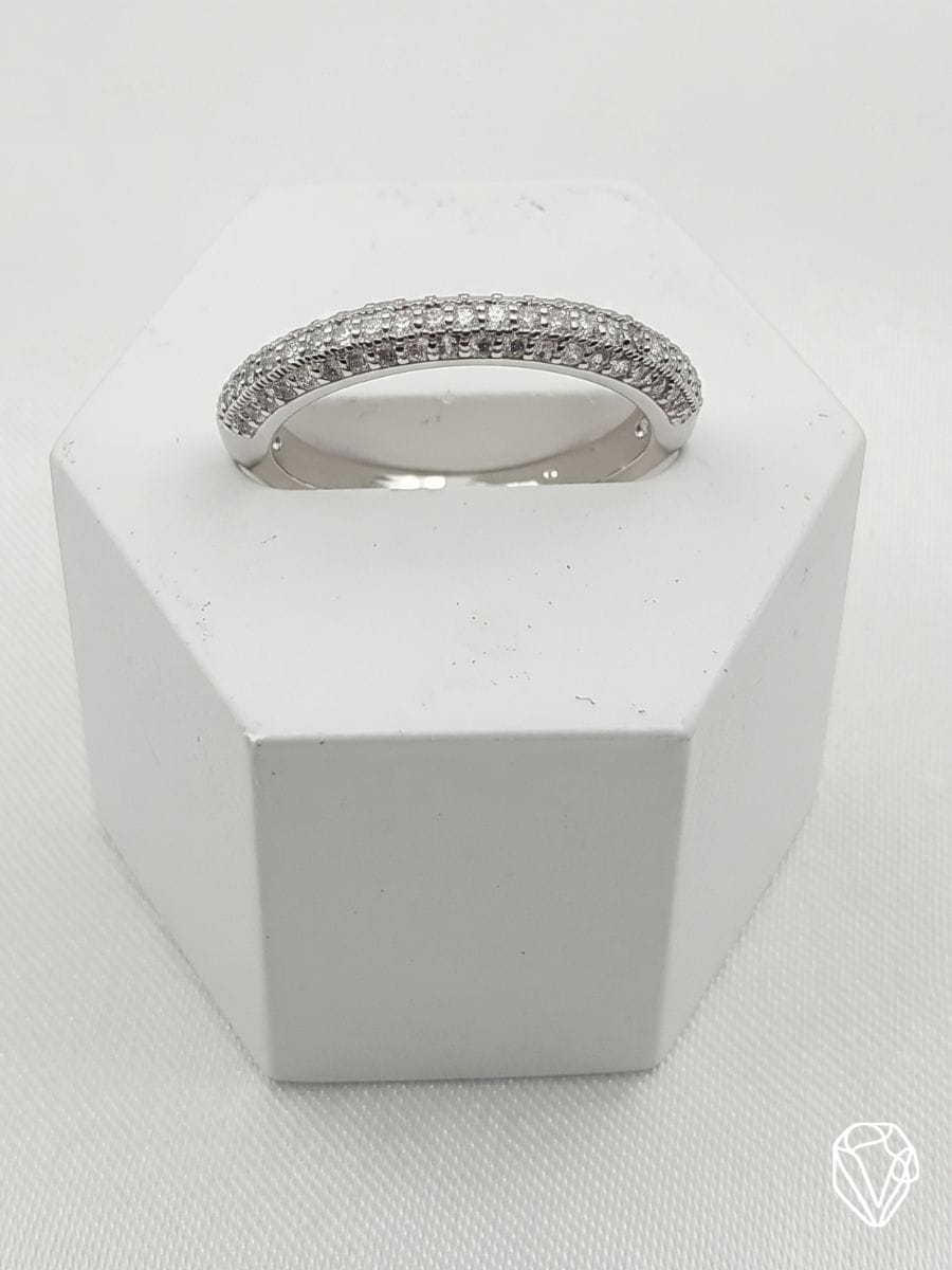 Anillo Alianza Doble — Oro Laminado Americano | Varelis